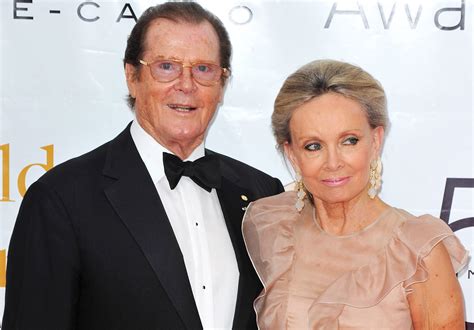 roger moore family.